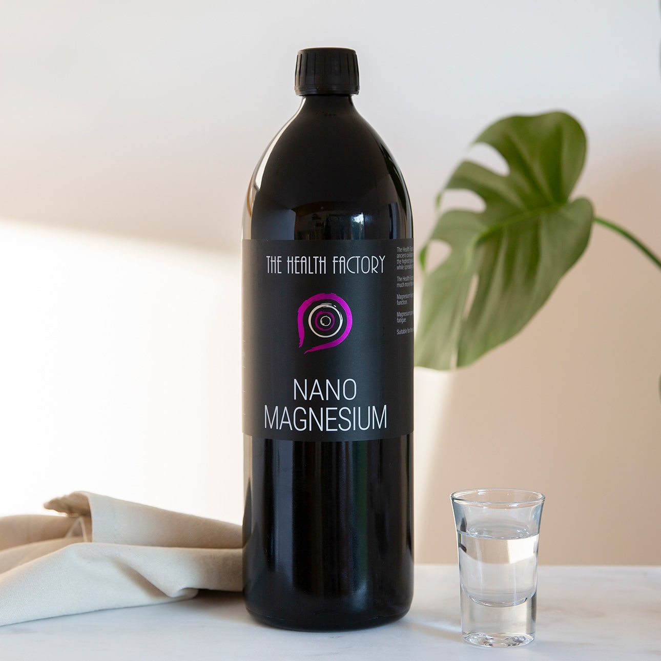 The Health Factory Nano Magnesium 1 litre lifestyle