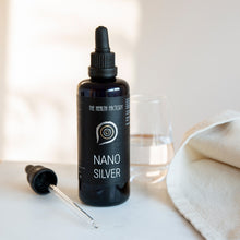 Load image into Gallery viewer, Health Factory Nano Silver 100ml lifestyle
