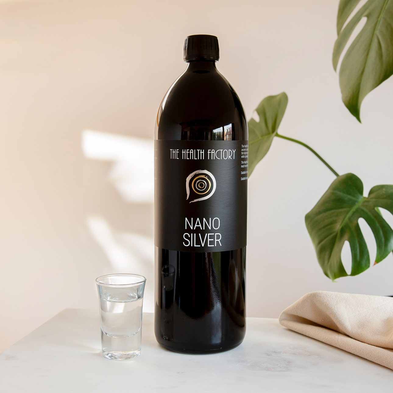 Health Factory Nano Silver 1 litre lifestyle