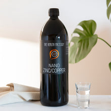 Load image into Gallery viewer, The Health Factory Nano Zinc/Copper 1 litre lifestyle
